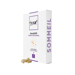 HexaSom Cure Sommeil 30 gélules 50mg CBD gélule