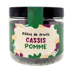 Pâte de fruit Cassis pomme CBD