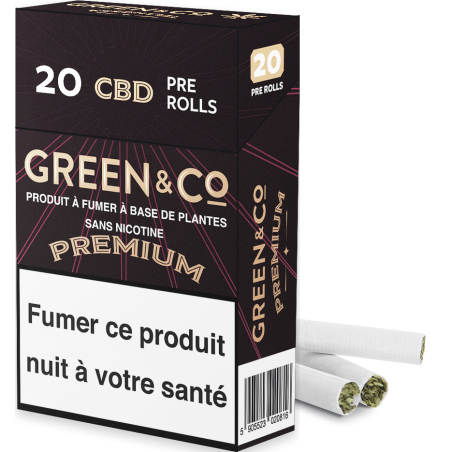 PRE ROLL GREEN AND CO PREMIUM